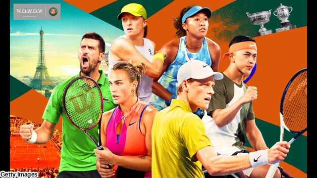 🈠🈢全仏オープンテニス　予選　第４日　男女シングルス予選２回戦🈕