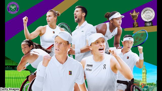 🈠🈢ウィンブルドンテニス　予選　最終日　男女シングルス予選決勝🈕