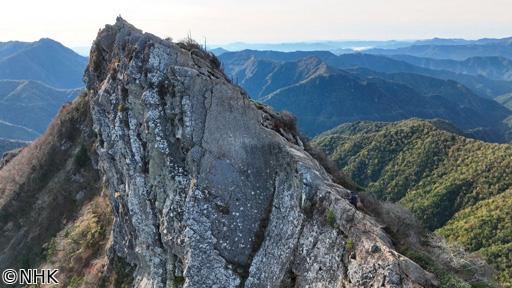 にっぽん百名山　岩また岩　修験の道へ〜石鎚山（いしづちさん）〜🈑