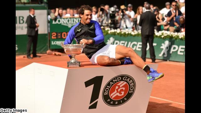 テニス名勝負選　全仏２０１７　男子シングルス決勝　ワウリンカｖｓナダル🈕