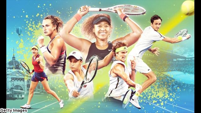 🈢全豪オープンテニス　第８日ナイトＳ　男女シングルス４回戦🈕🈑