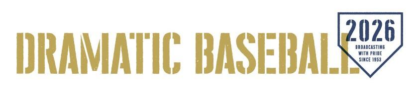 🈓ＤＲＡＭＡＴＩＣ　ＢＡＳＥＢＡＬＬ　２０２６　「巨人×ＤｅＮＡ」　〜東京ドーム