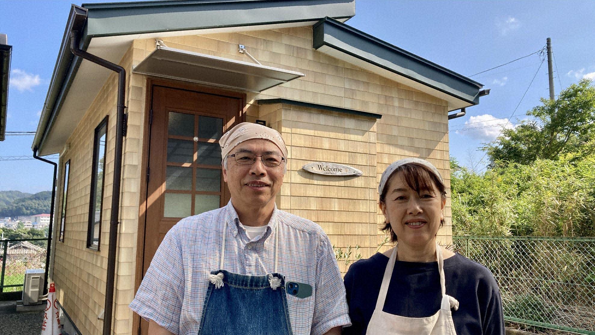 人生の楽園　夫婦の夢いっぱい ８坪カフェ　〜静岡・伊豆市🈑