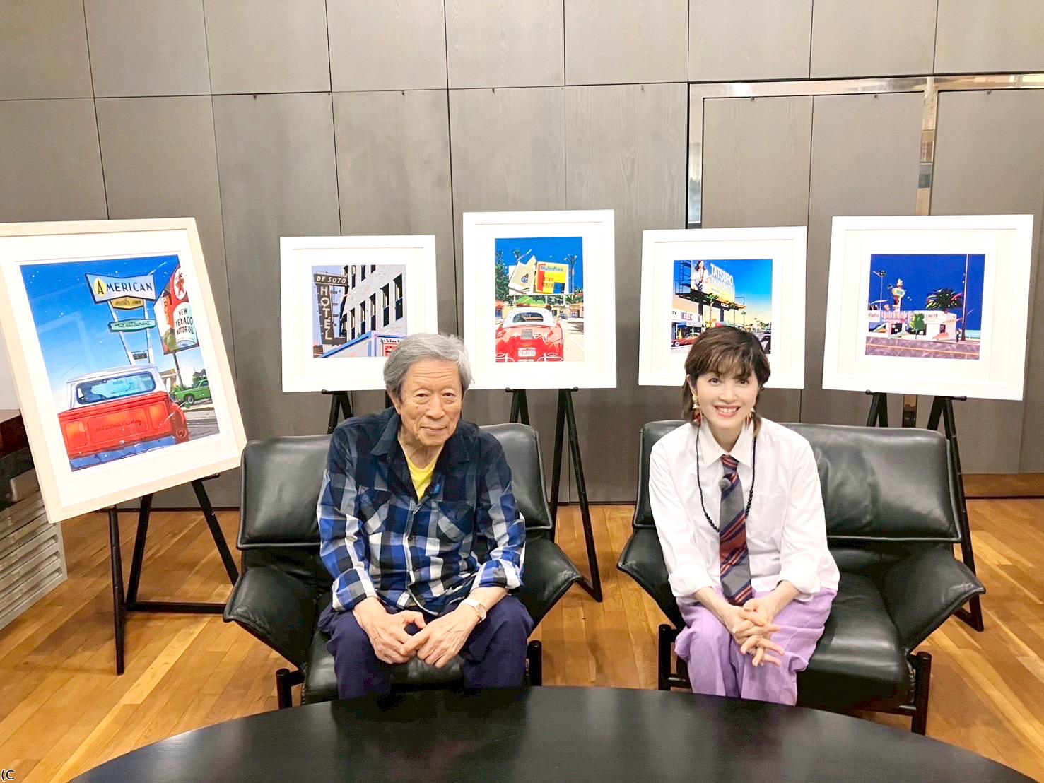 新美の巨人たち【鈴木英人のジャケットイラスト×荻野目洋子】