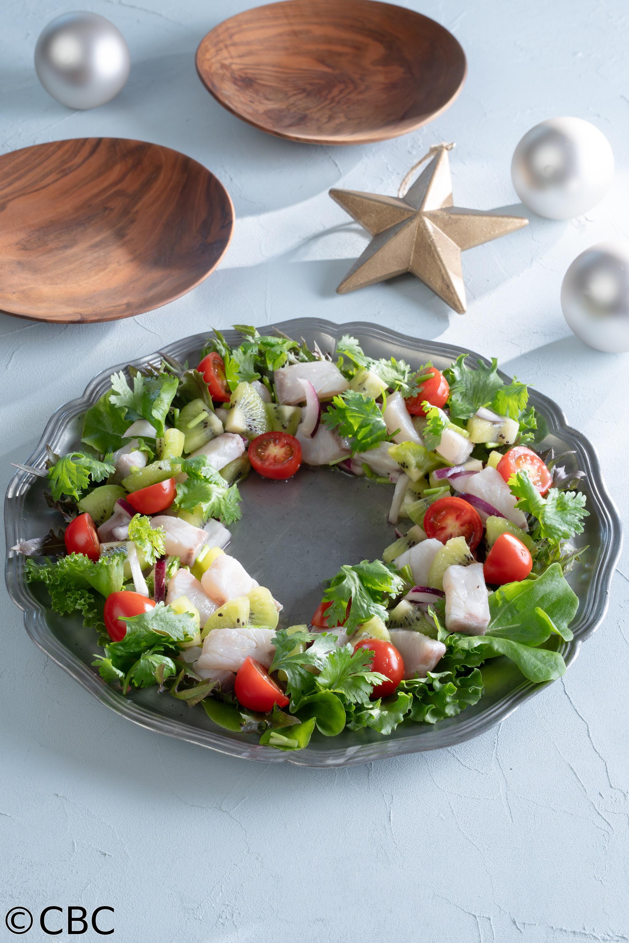 ３分クッキング🈑【かんぱちとキウイのセビーチェ】