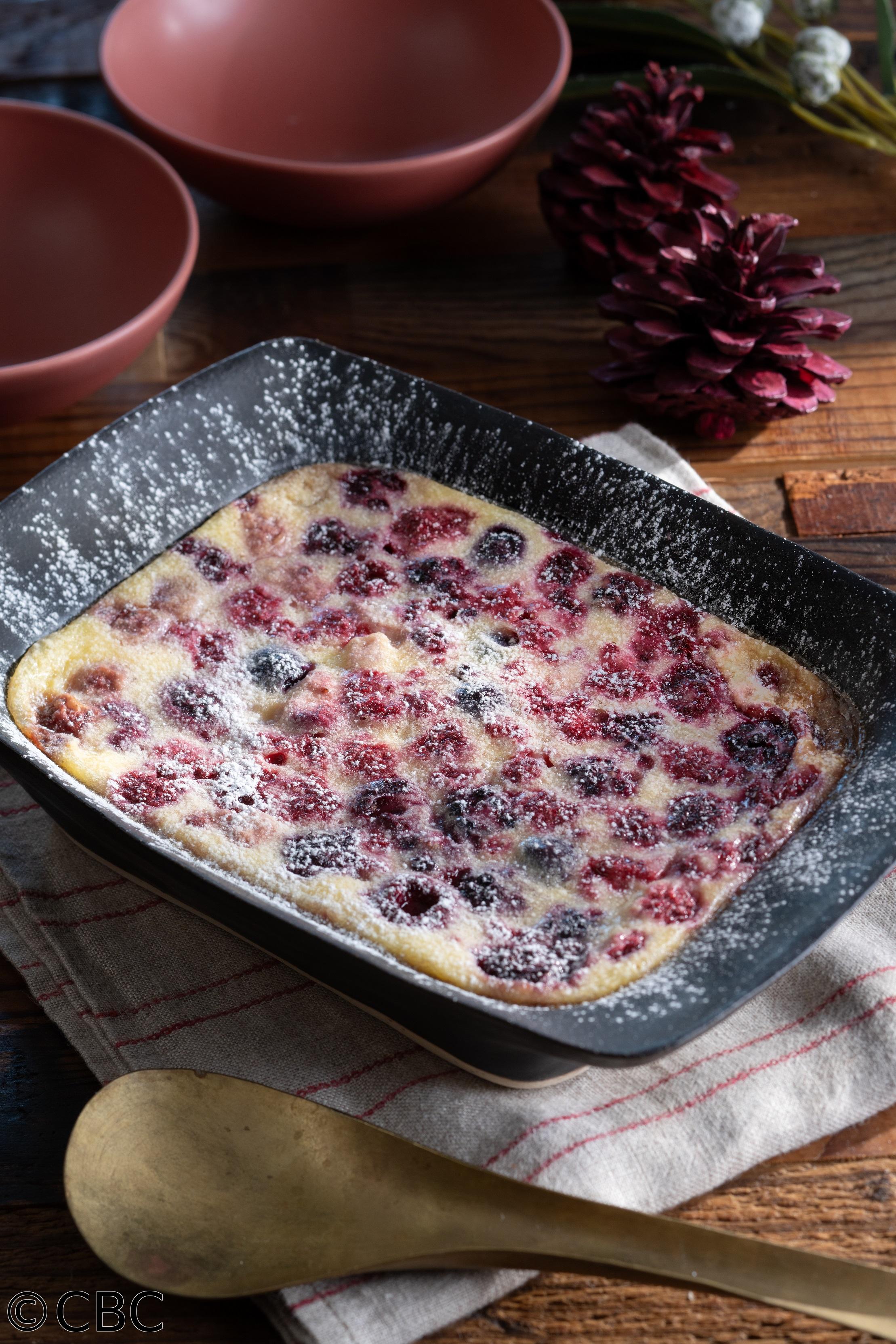 ３分クッキング🈑【ミックスベリーグラタン】