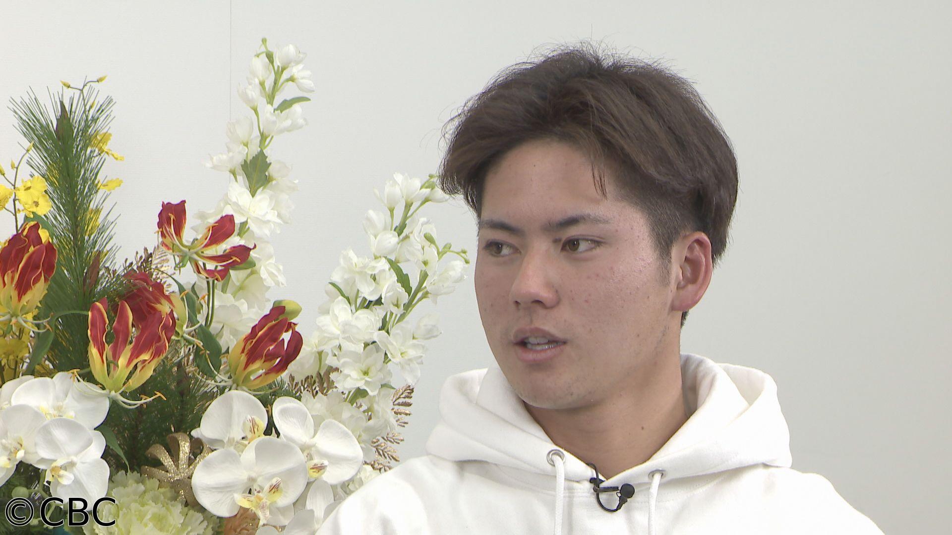 新春ドラゴンズ訪問🈑【金丸夢斗投手】