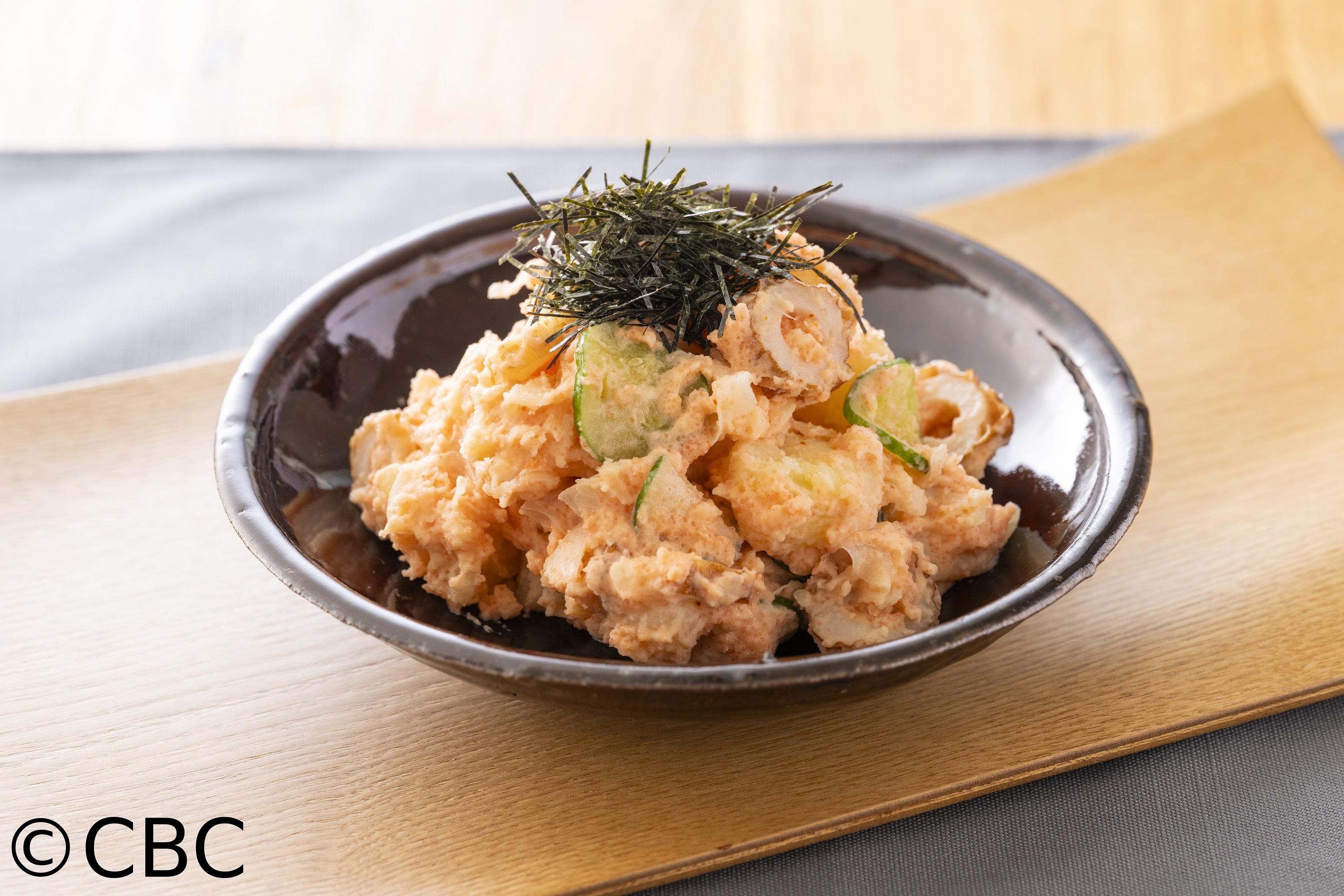 ３分クッキング🈑【明太ポテサラ】