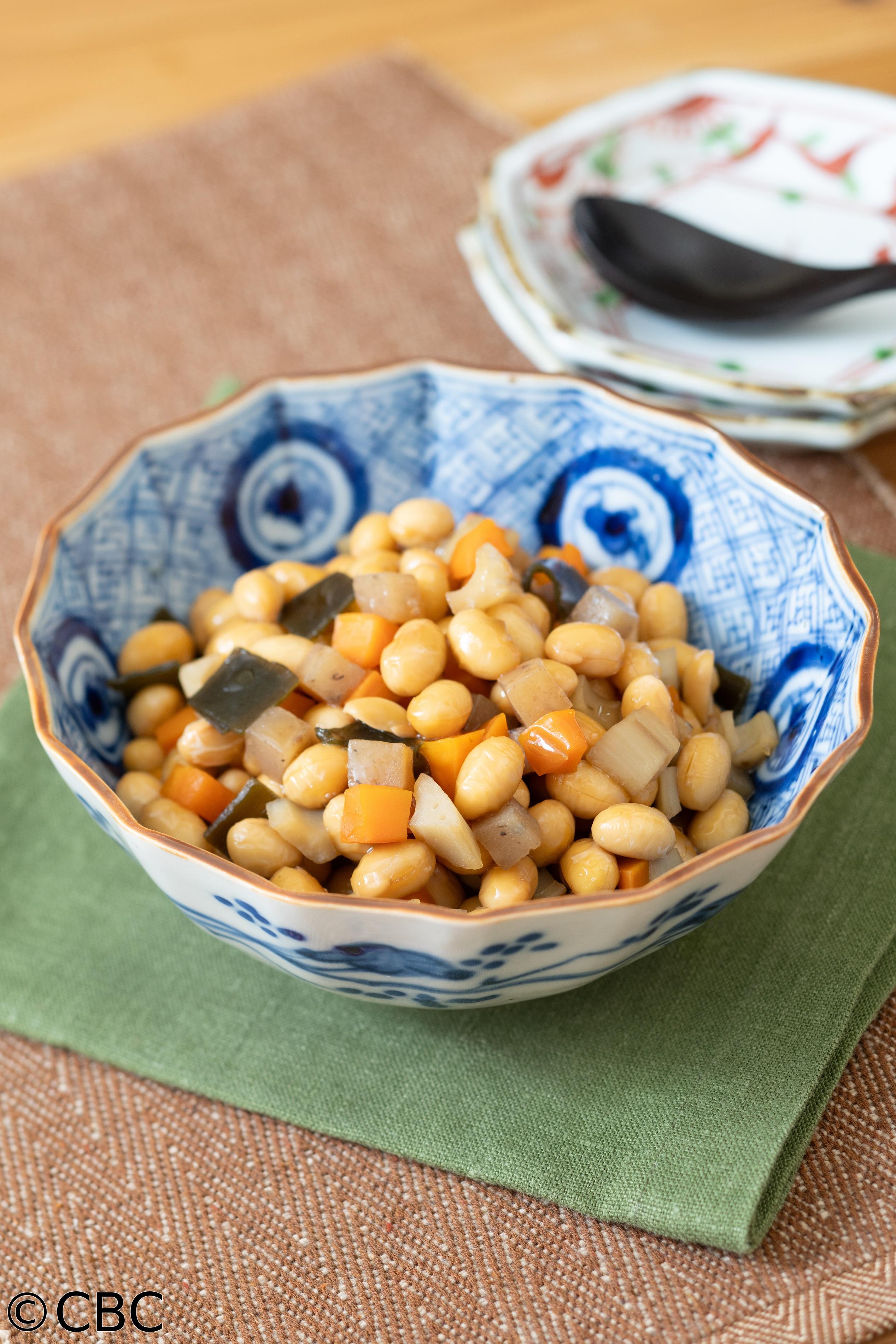 ３分クッキング🈑【五目豆】