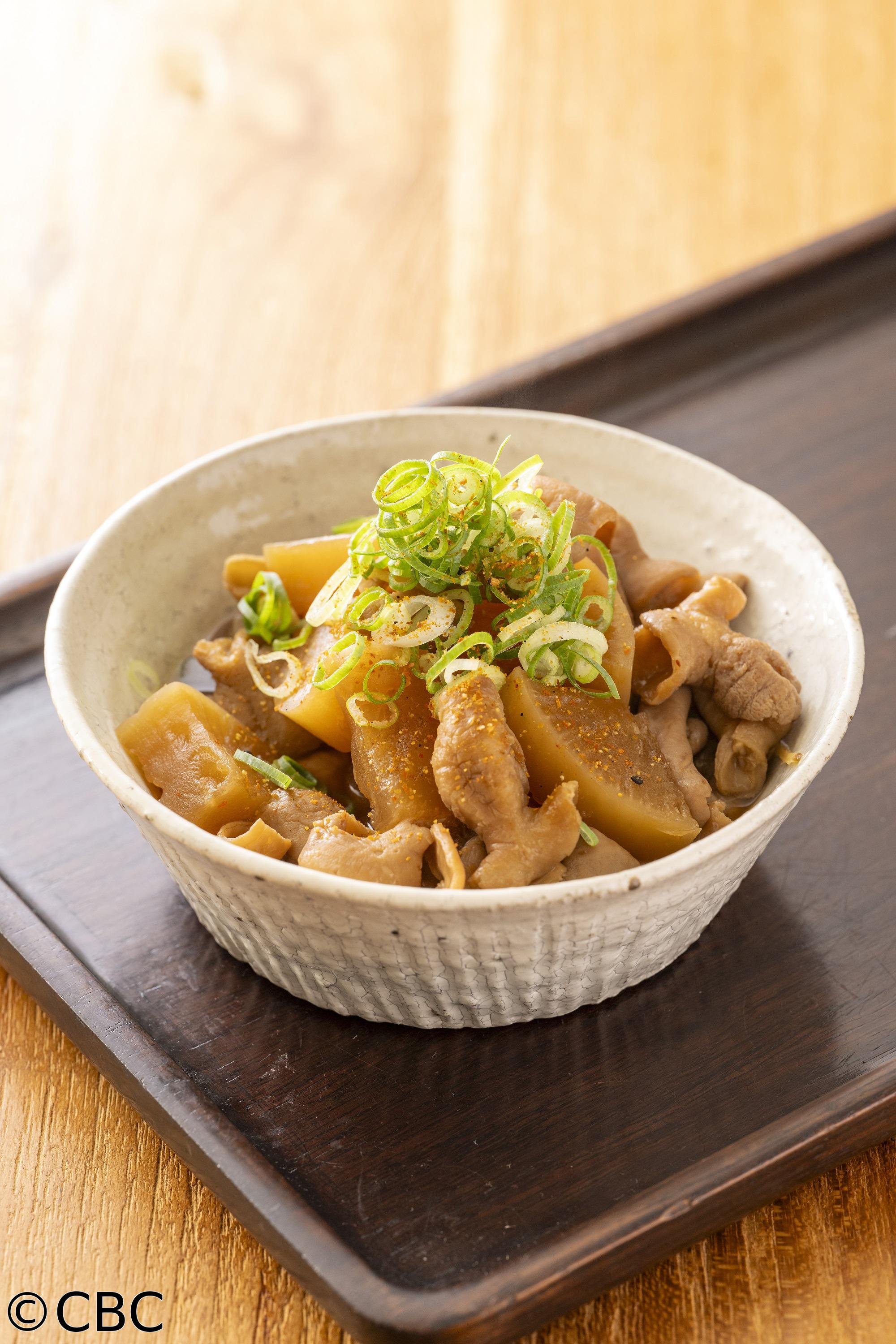 ３分クッキング🈑【大根ともつのやわらか煮込み】