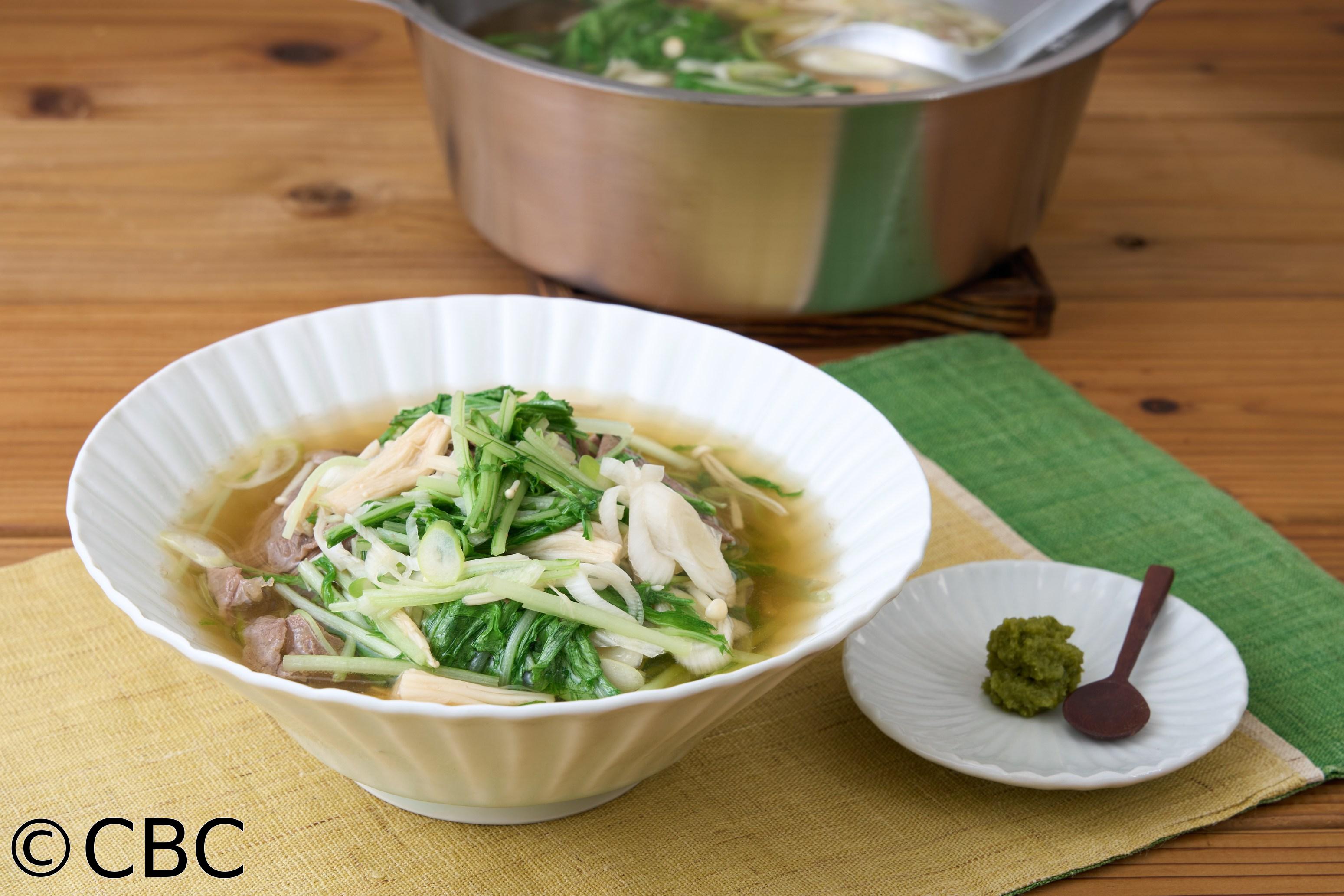 ３分クッキング🈑【牛肉はりはり鍋】