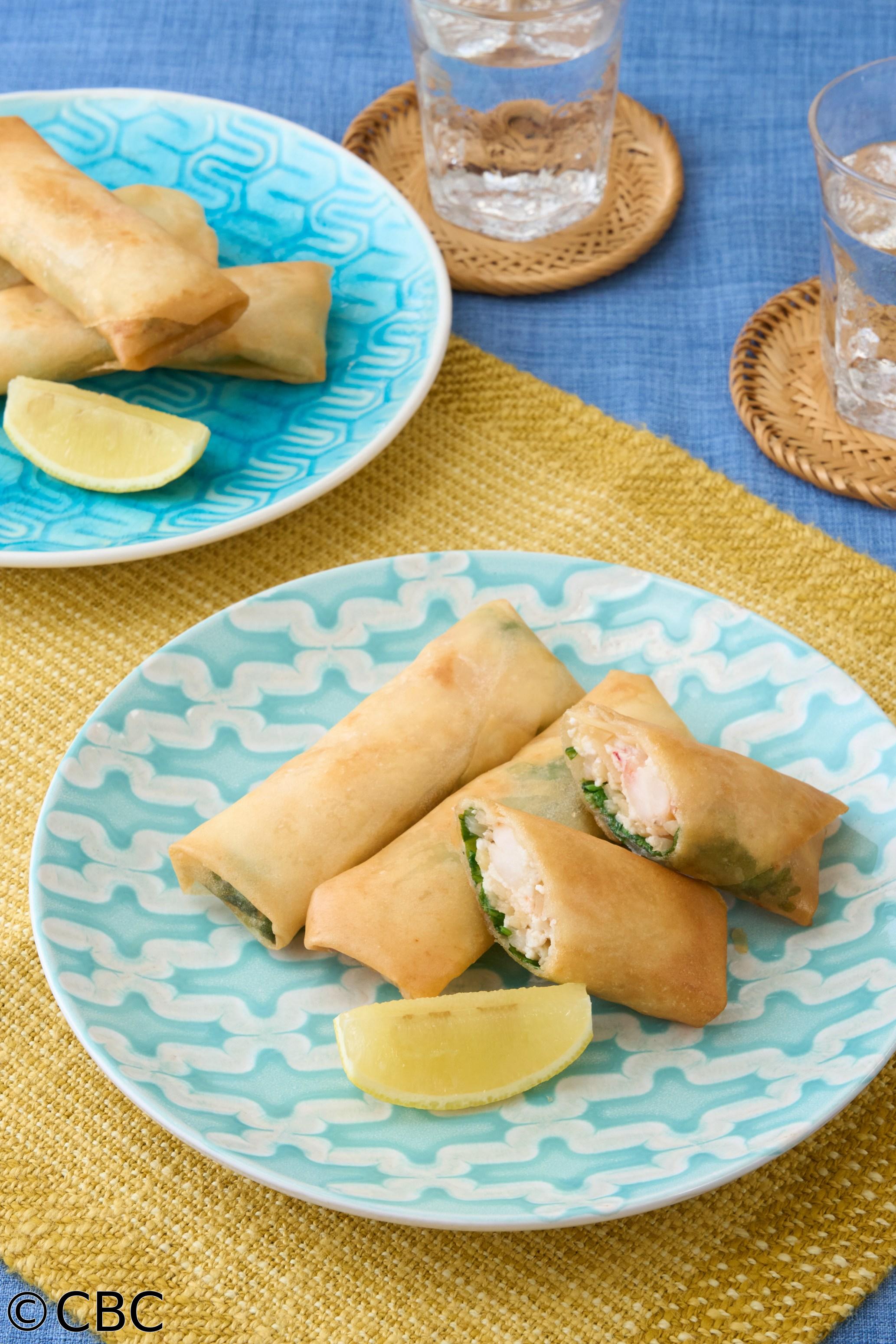 ３分クッキング🈑【エスニック風ふわふわ春巻き】