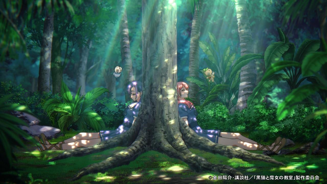 黒猫と魔女の教室🈑🈓　＃２３「星空の誓い」【アガルアニメ】