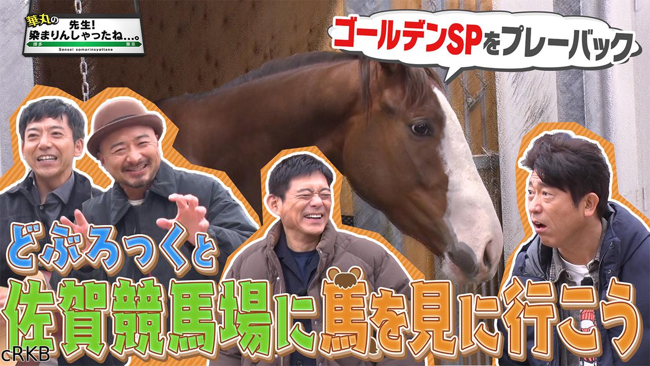 華丸の「先生！染まりんしゃったね．．．。」▼佐賀競馬場への旅をもう一度！