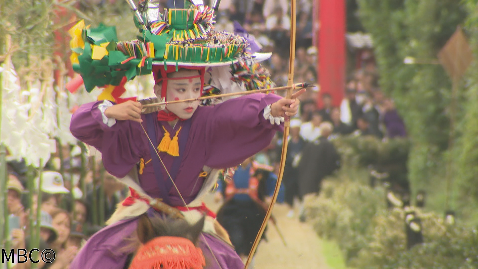 高山流鏑馬　空手少年が射手に挑む▽保存会、家族、地域の人々と歩んだ５０日間