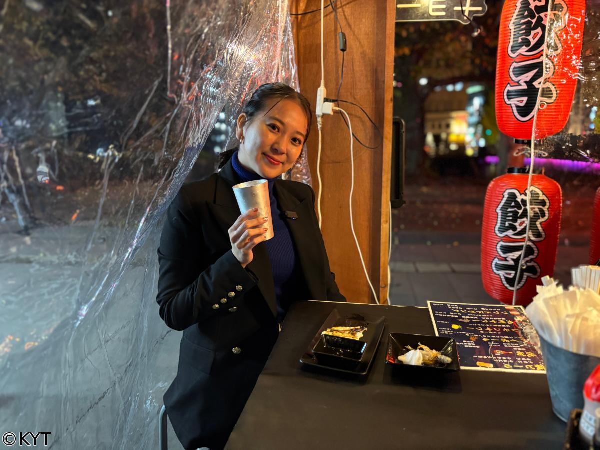 かごしまソロ活【第237夜】黒豚の肉肉餃子にハブ酒ハイボールで寄り道