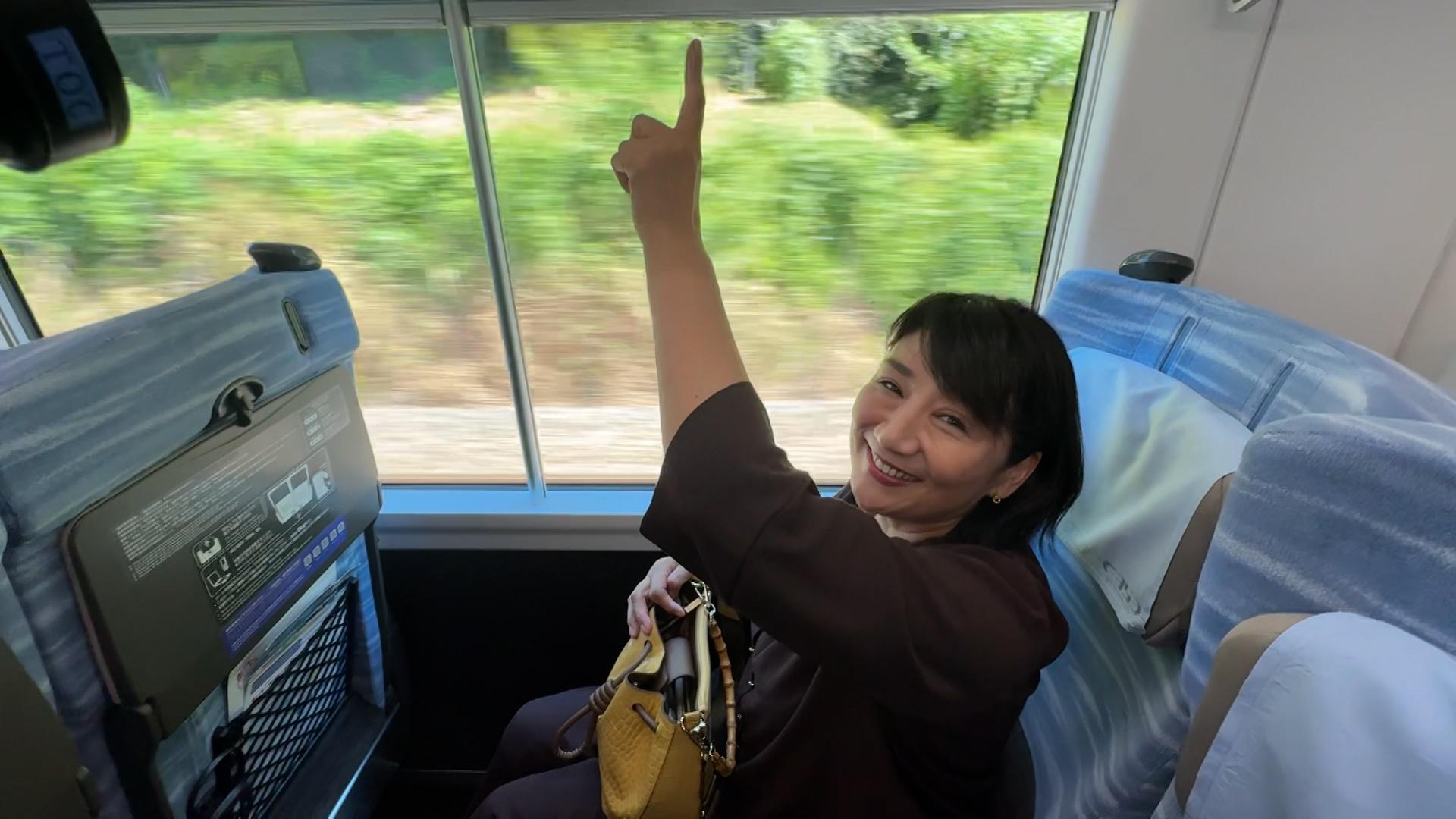 🈑友近・礼二の妄想トレイン▽松下由樹が行く　信州ほろ酔い旅