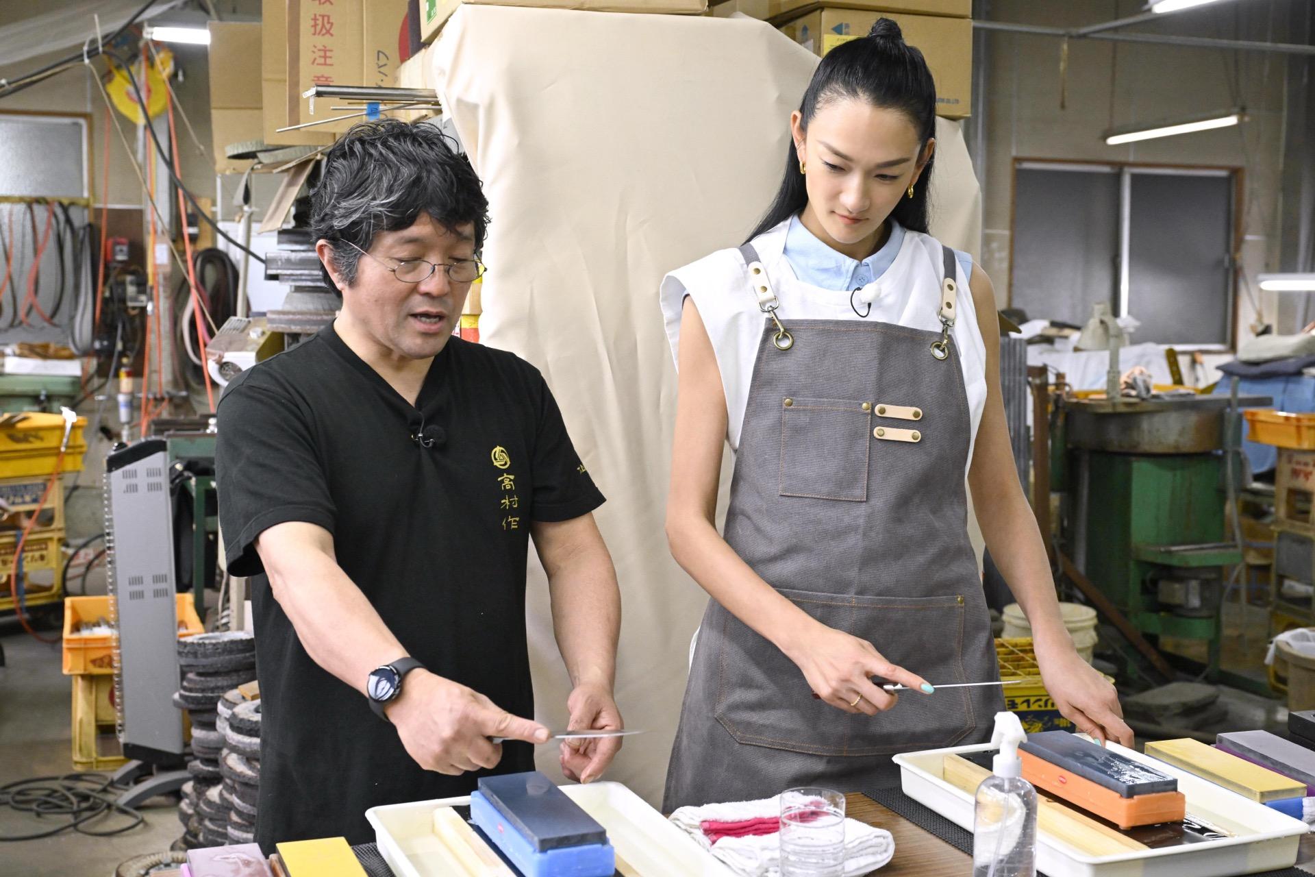 🈑冨永愛の伝統ｔｏ未来　福井県・越前打刃物▽驚きの切れ味を生み出す極意の技に迫る