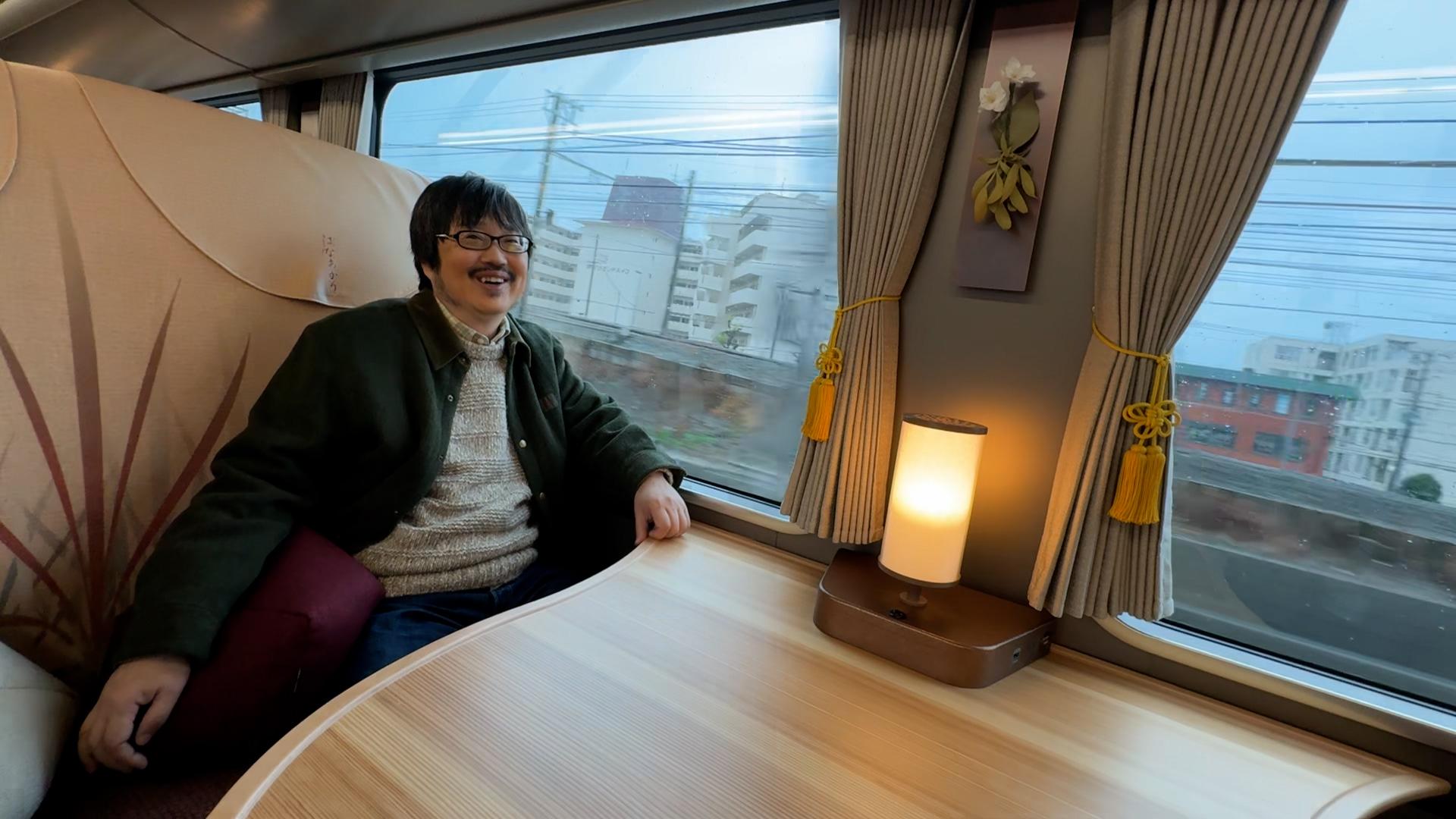 🈑友近・礼二の妄想トレイン▽六角精児が「はなあかり」で行く冬の城崎温泉