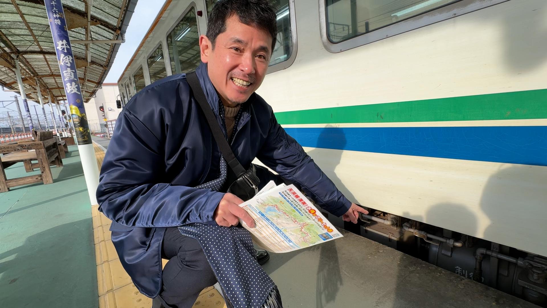 🈑友近・礼二の妄想トレイン▽西村和彦が天竜浜名湖鉄道で駅舎グルメ旅