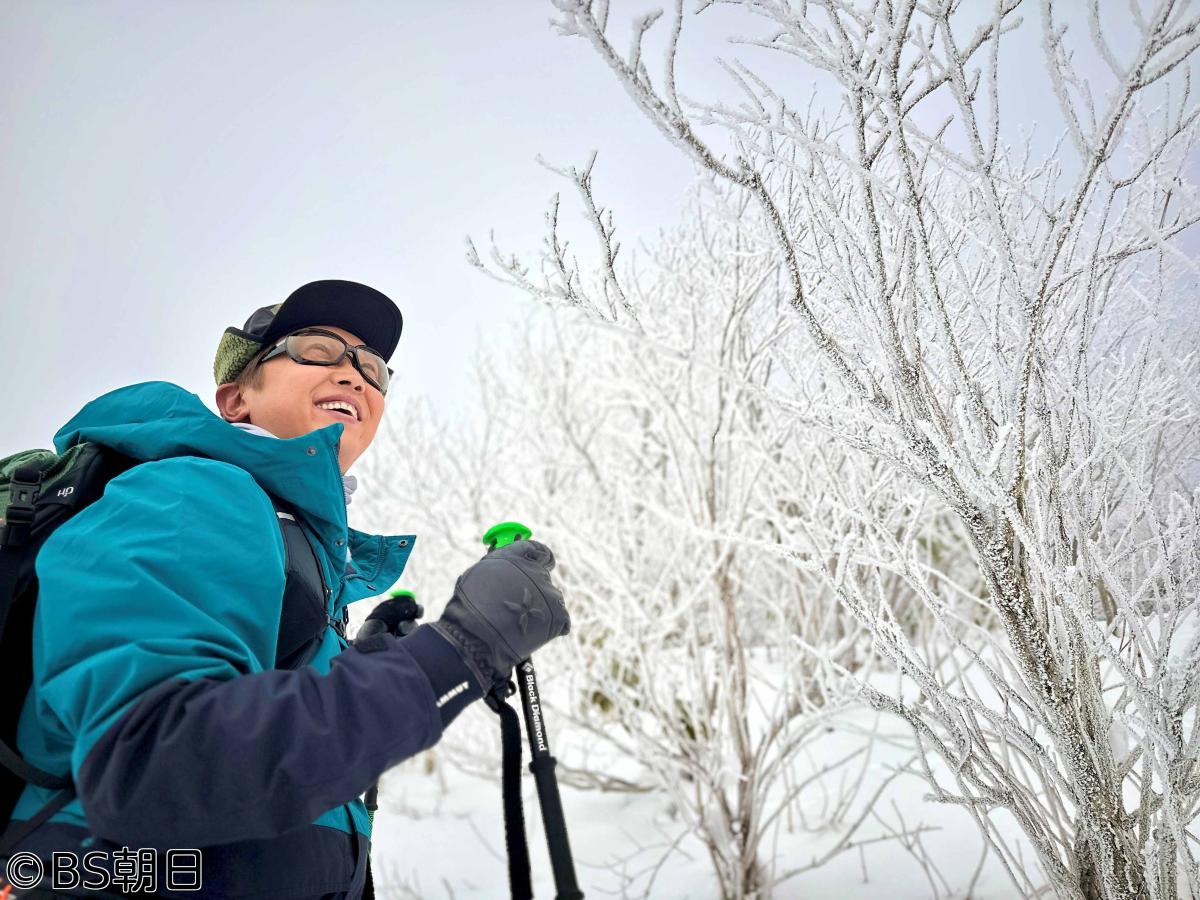 🈑そこに山があるから　▽金子貴俊が大日ヶ岳山頂を目指しスノーハイクに挑戦！