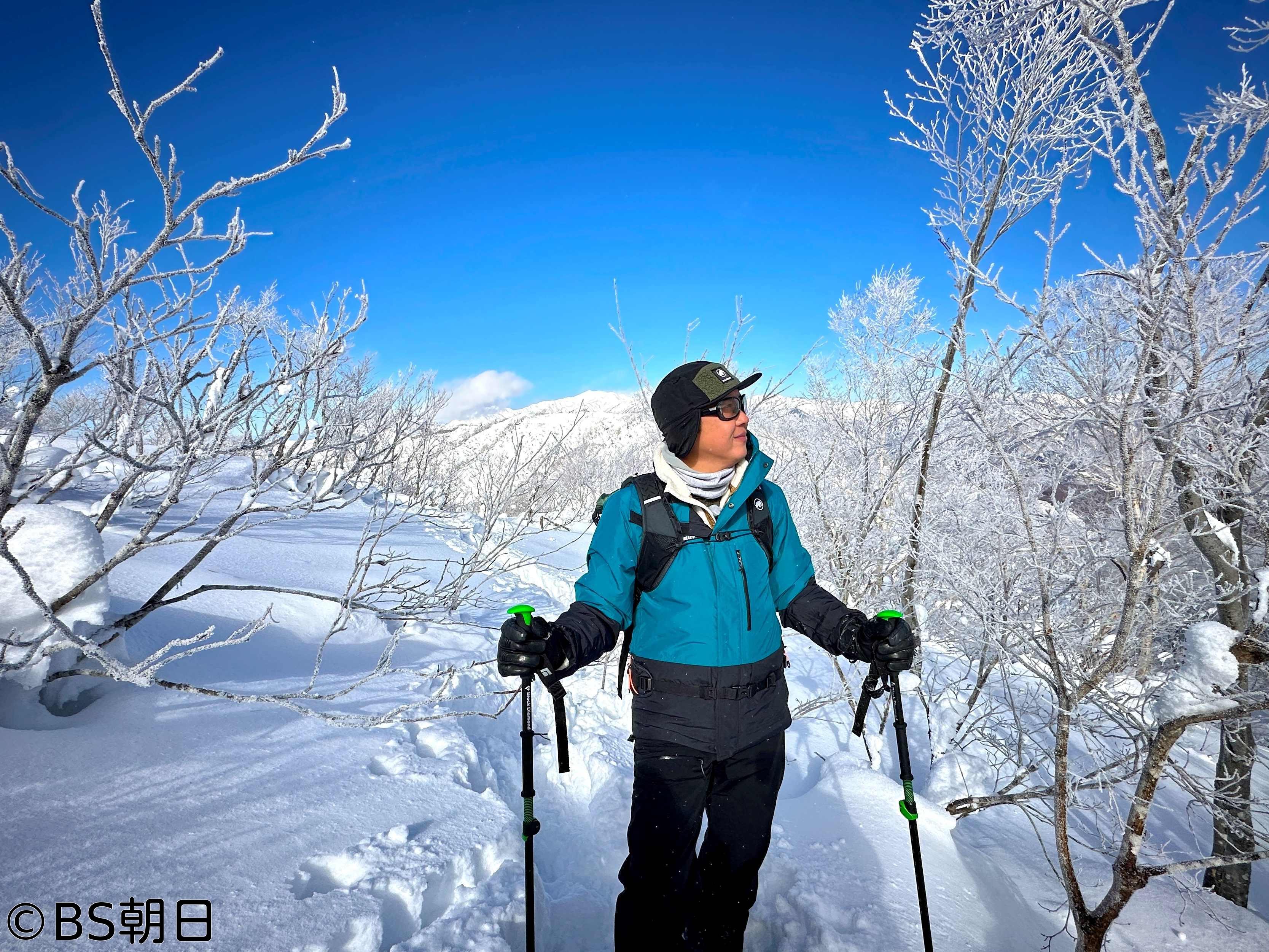 🈑そこに山があるから　▽金子貴俊が岐阜県の大日ヶ岳で冬限定の稜線歩き！