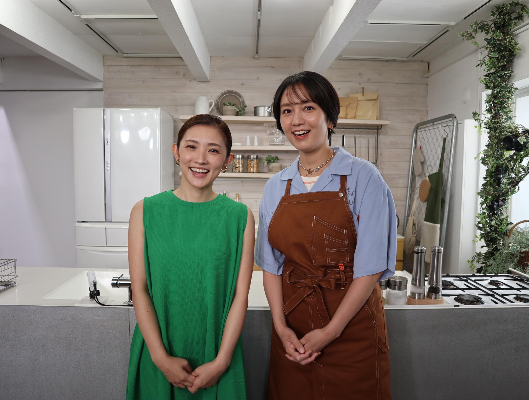 和田明日香とゆる宅飲み▼星野真里【生ハムユッケにロゼワイン！七夕そうめん？】🈑