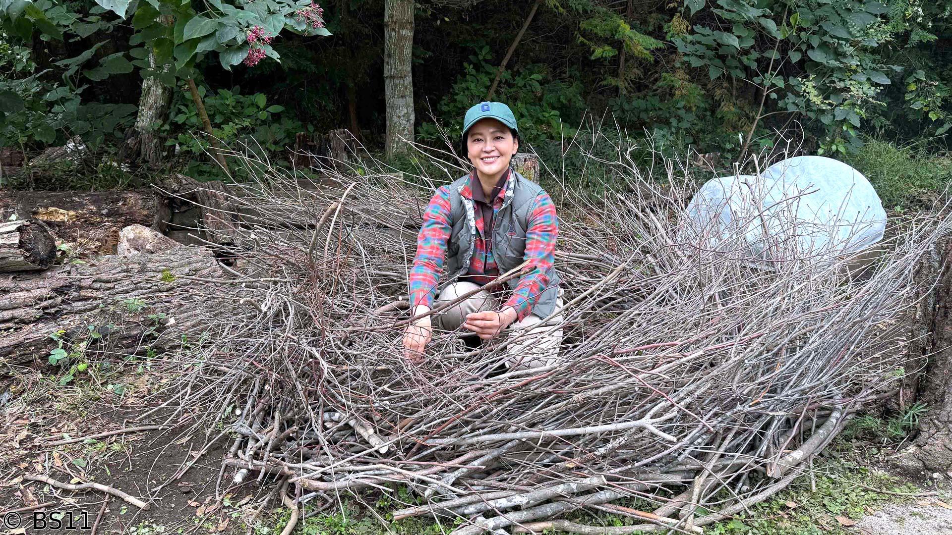 黒谷友香、お庭つくります　アンコール　放置されたキウイ棚を救え！