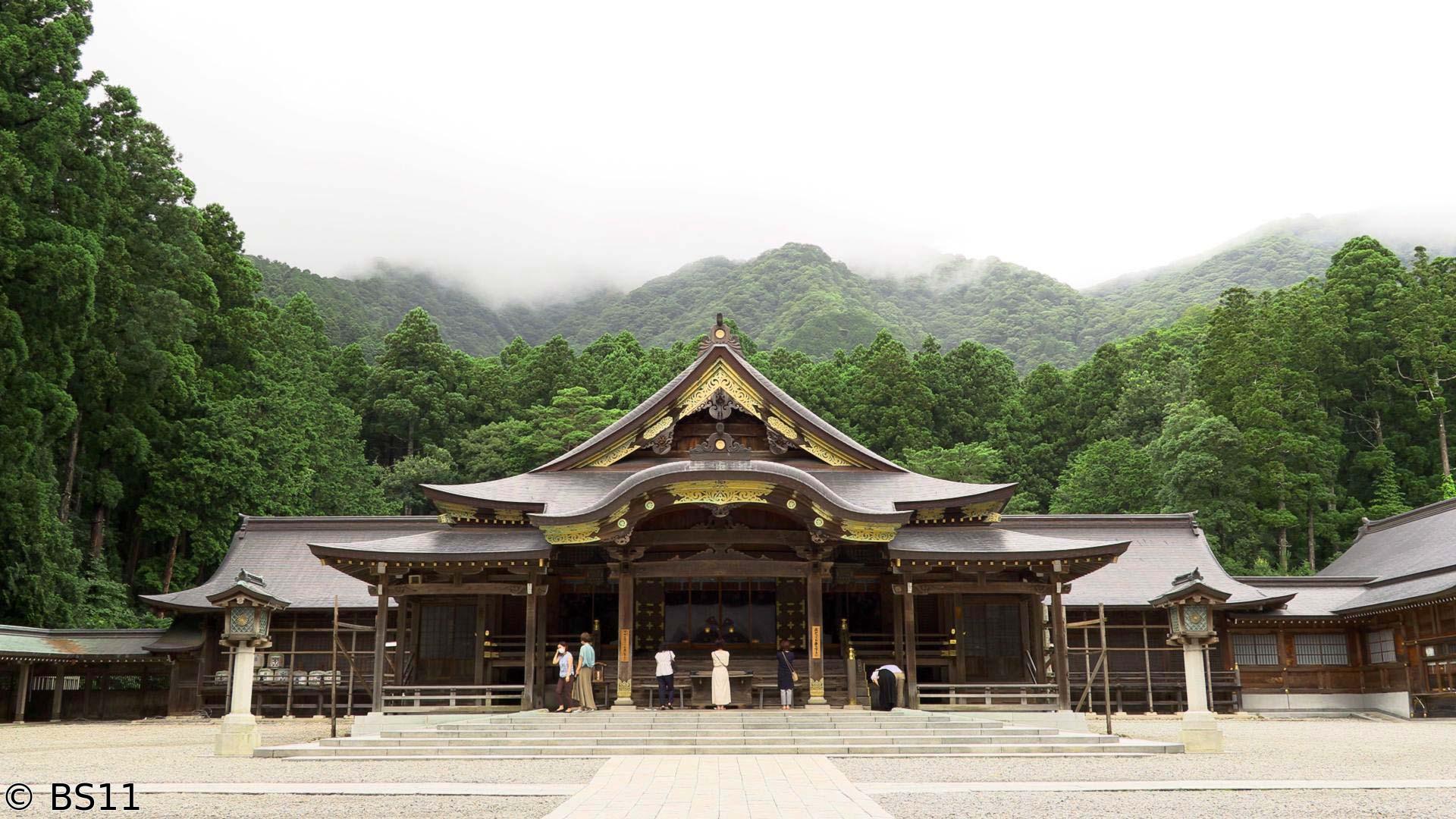 ごりやくさん　第40回「彌彦神社」（新潟）