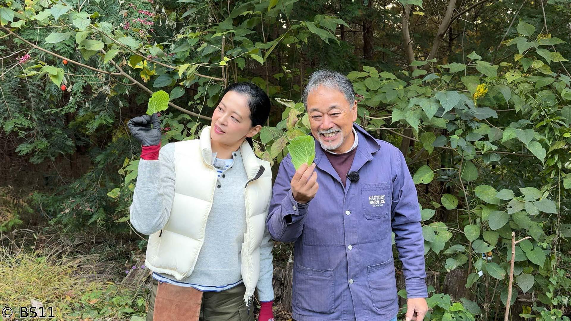 黒谷友香、お庭つくります　気になる野菜畑の収穫は？＆苔玉づくりに挑戦