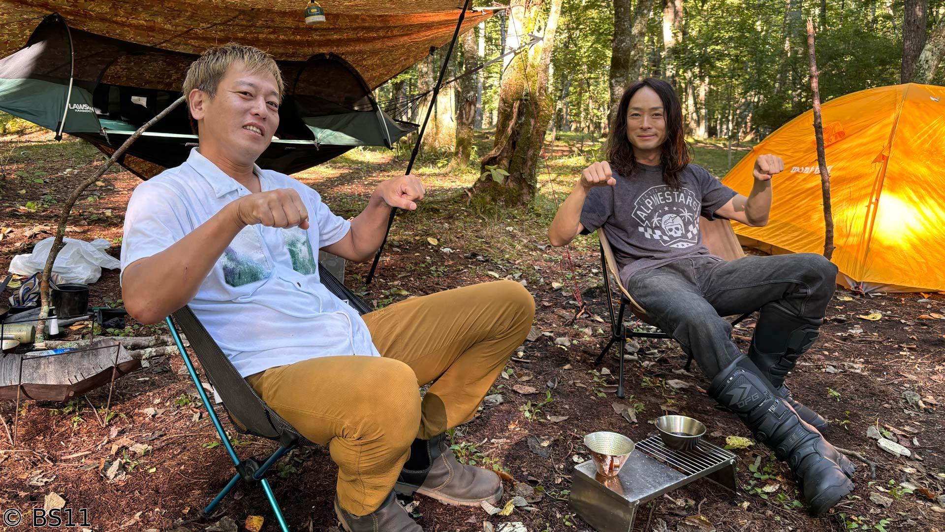 MOTORISE　風間晋之介＆じゅんいちダビッドソン「キャンプ・ツーリング」