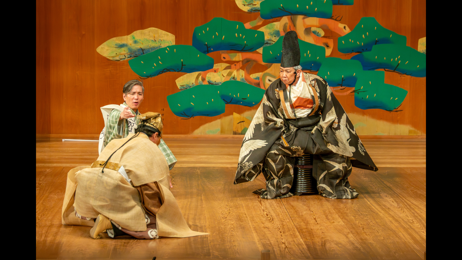 新春狂言「蚊相撲」